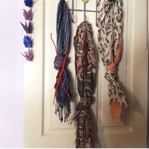 Bundle of 3 Printed Scarves!